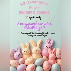 Chance to win a Dooney & Bourke $15 with only 20 spots look at pics to c bag.